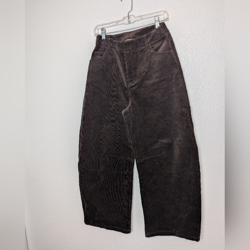 NWT COMMENSE Wide Leg Corduroy Pants Medium